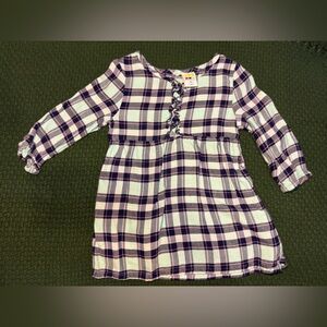 Plaid Long Sleeve Kids Shirt